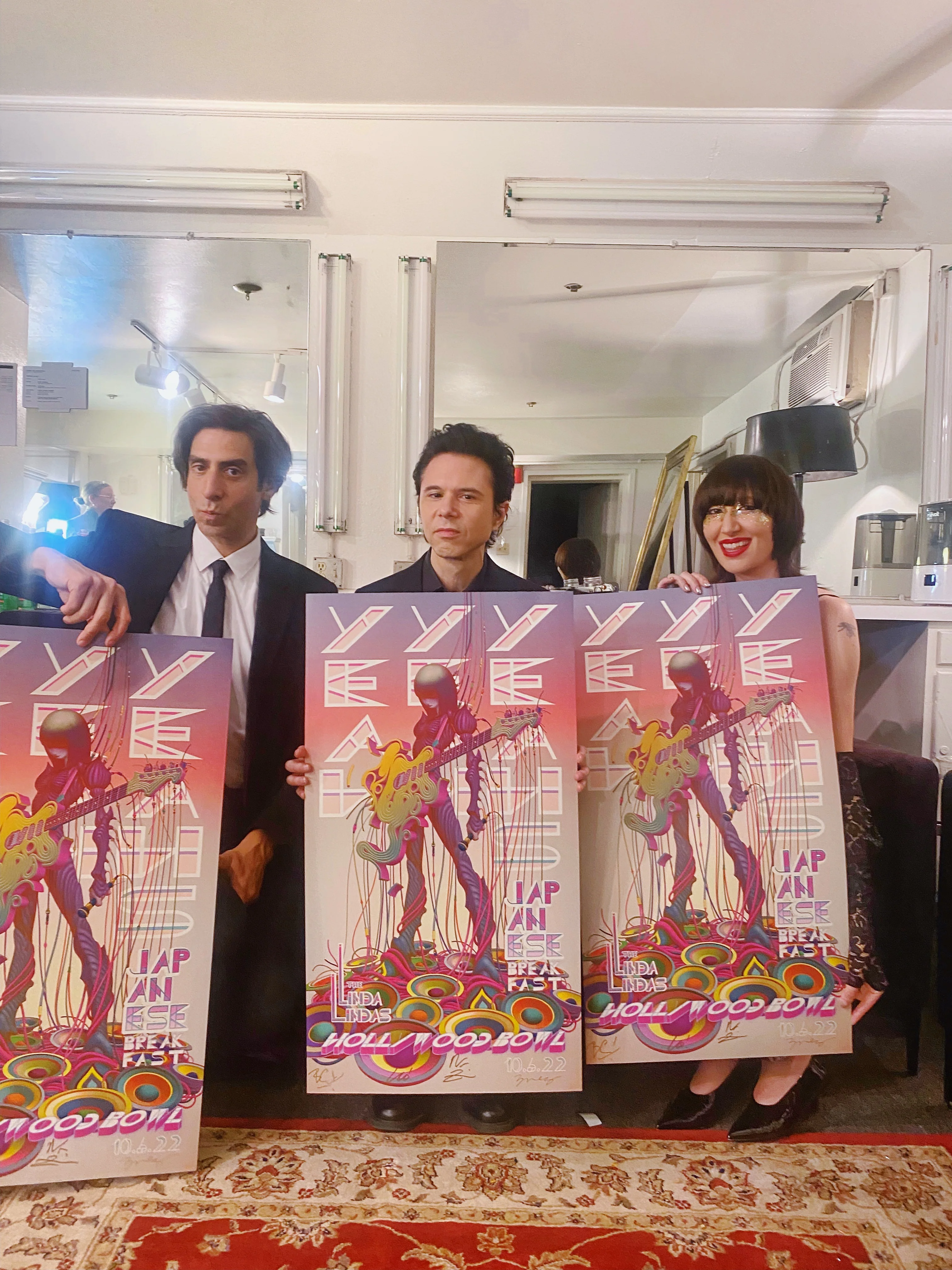 Yeah Yeah Yeahs Hollywood Bowl Poster - Image 3